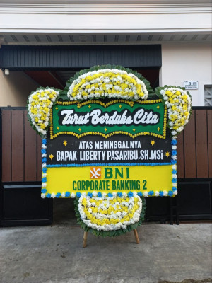 Papan Bunga Duka di Randusari