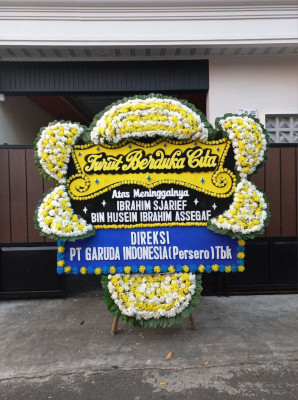 Papan Bunga Duka di Randusari